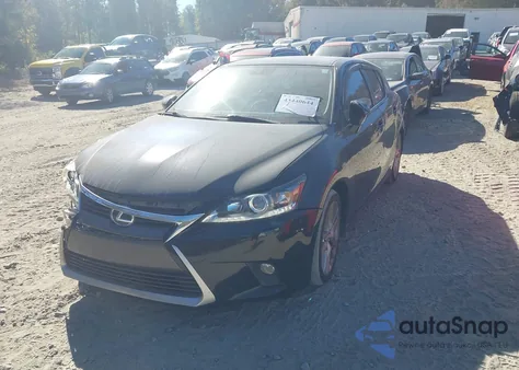 2014 Lexus Ct 200H z USA, uszkodzony, nr VIN JTHKD5BH0E2186923